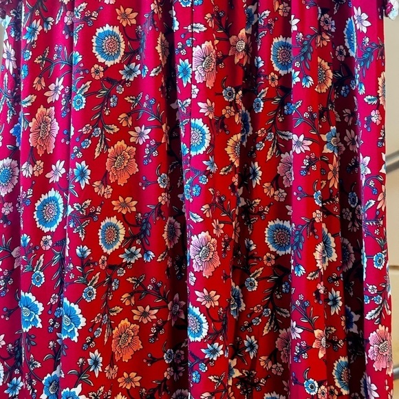 BloomChic Bandana Print Ruffle Maxi Dress - Picture 10 of 11